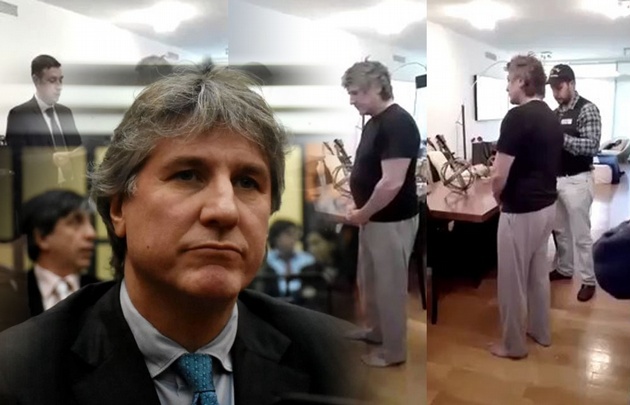 Video las primeras imágenes de Amado Boudou preso Noticias Cadena