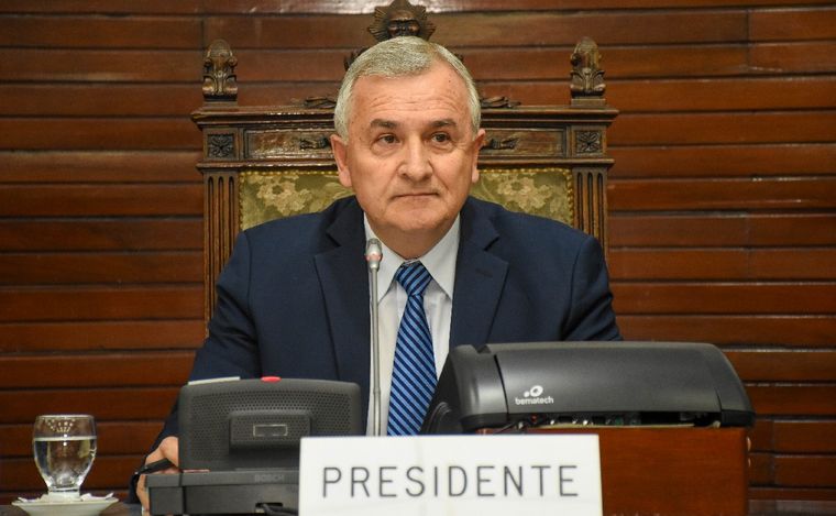 FOTO: El gobernador de Jujuy, Gerardo Morales. (Foto: Télam)