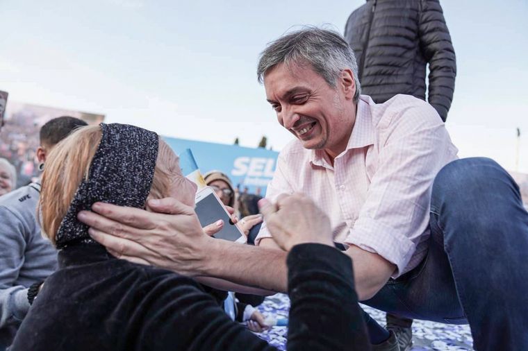 FOTO: Máximo Kirchner participó de un acto en el partido bonaerense de Hurlingham.