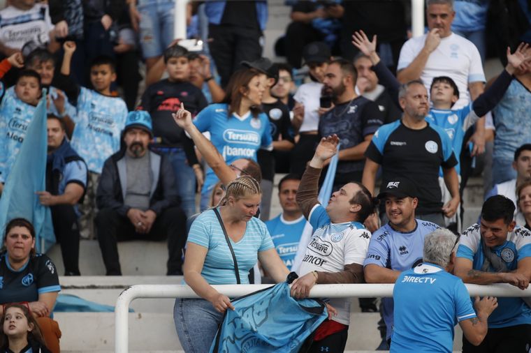 FOTO: Los hinchas de Belgrano colmaron el Kempes.