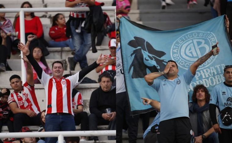 FOTO: Los hinchas de Instituto y Belgrano coparon las tribunas del Kempes.