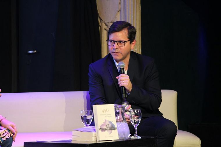 FOTO: Marcos Calligaris, autor del libro "450 historias breves de Córdoba".