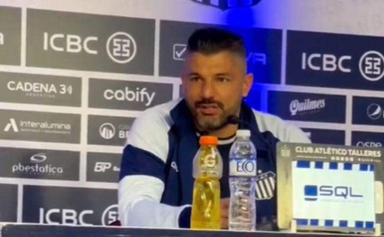 FOTO: Javier Gandolfi, DT de Talleres.