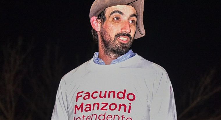 FOTO: Facundo Manzoni, intendente de Viamonte