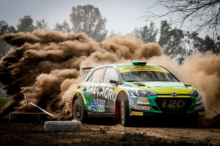 FOTO: Mario Baldo/Hyundai 1° en la General Rally del Sudeste.