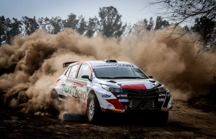 FOTO: Gabriel Raies/Toyota. 6° en Maxi Rally
