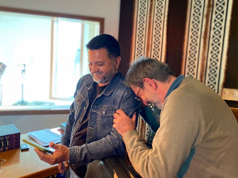 FOTO: Jorge Rojas abrió las puertas de su estudio de grabación a Cadena 3.