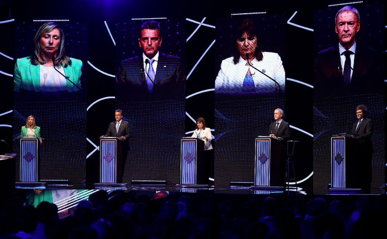 FOTO: Ganadores y perdedores del debate presidencial en Santiago del Estero.