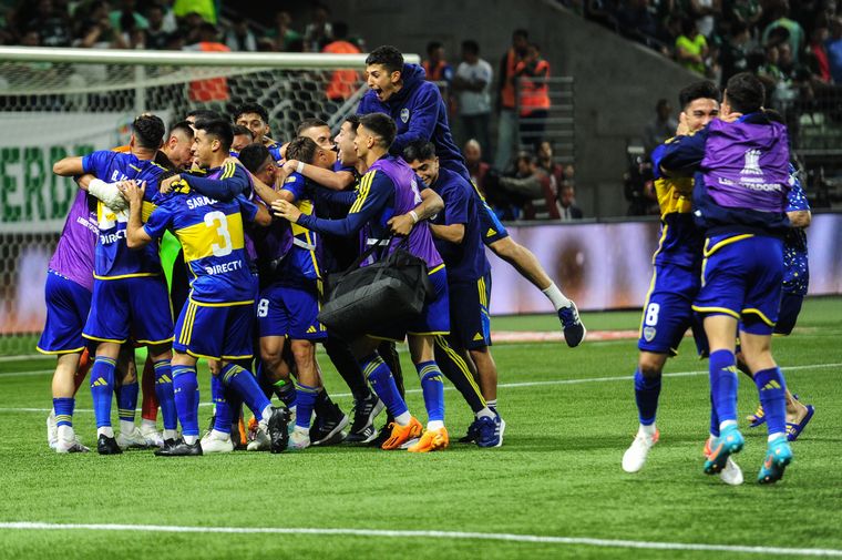 FOTO: Boca venció a Palmeiras en semifinales y jugará la final de la Libertadores. 