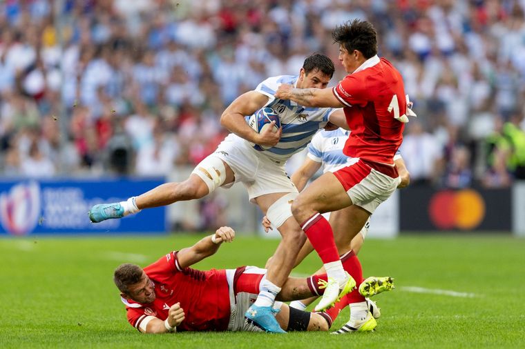 Argentina vence a Gales y se convierte en semifinalista por la