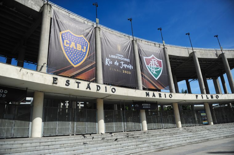 FOTO: El Maracaná espera por la final de la Libertadores.