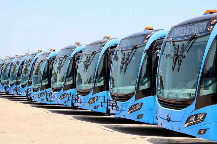 FOTO: Mercedes-Benz Camiones y Buses fabricó y exportó chasis de buses a México