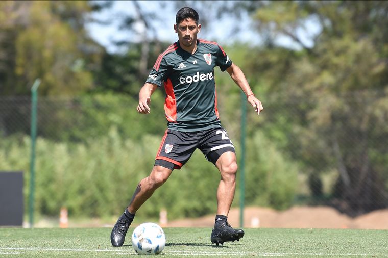 FOTO: Rodrigo Aliendro se metería en el once titular. (Foto: @RiverPlate)