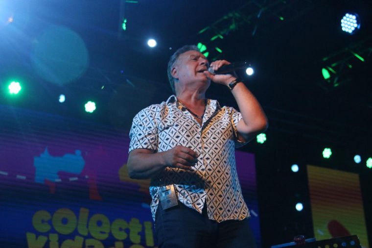 FOTO: Fernando Bladys, en la segunda noche de la Fiesta de las Colectividades