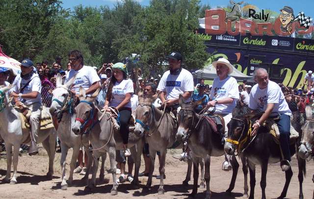 FOTO: 5º Rally de Burros de Mina Clavero