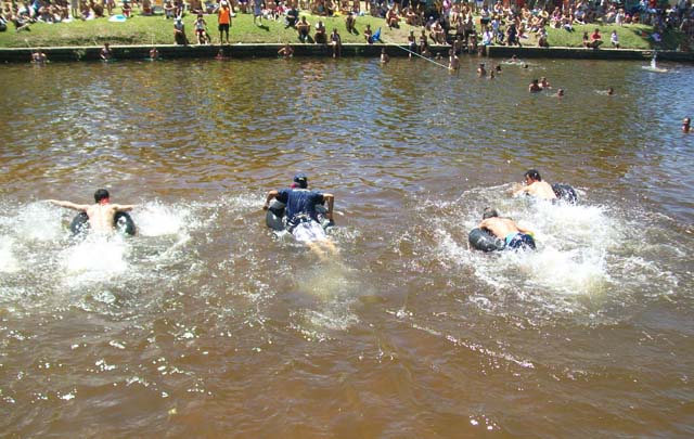 FOTO: Torneo de gamones en el Balneario Los Cedros