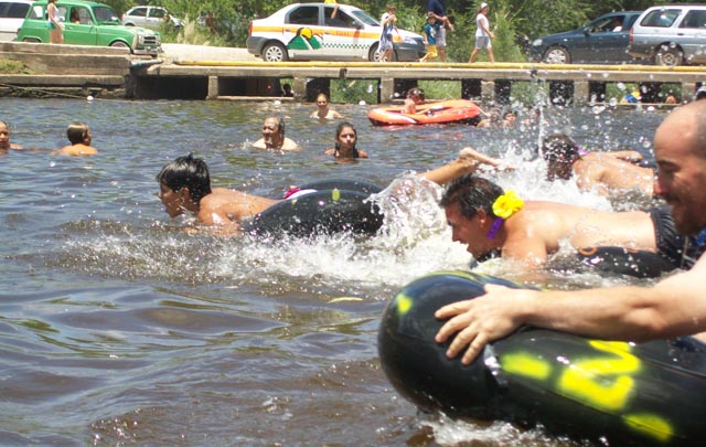 FOTO: Torneo de gamones en el Balneario Los Cedros