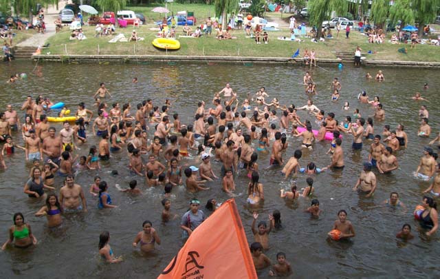 FOTO: Torneo de gamones en el Balneario Los Cedros