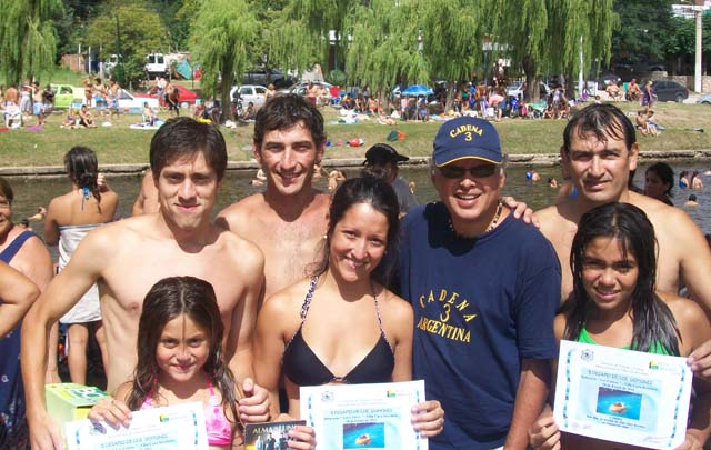 FOTO: Torneo de gamones en el Balneario Los Cedros