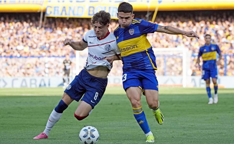 FOTO: Boca y San Lorenzo se enfrentan en la 