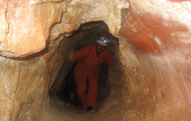 FOTO: La caverna El Sauce está ubicada a 8 kilómetros de la ciudad de La Falda.