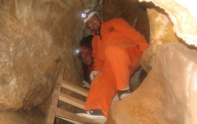 FOTO: La caverna El Sauce está ubicada a 8 kilómetros de la ciudad de La Falda.