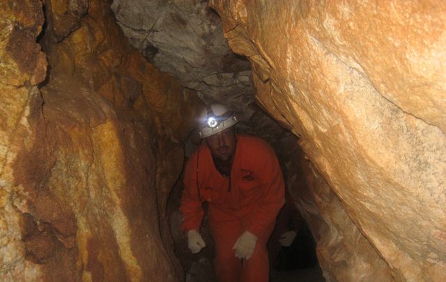 FOTO: La caverna El Sauce está ubicada a 8 kilómetros de la ciudad de La Falda.