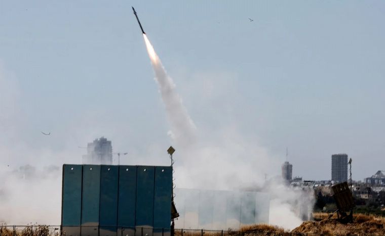 FOTO: Israel había advertido que tomaría represalias contra la ofensiva de Irán.