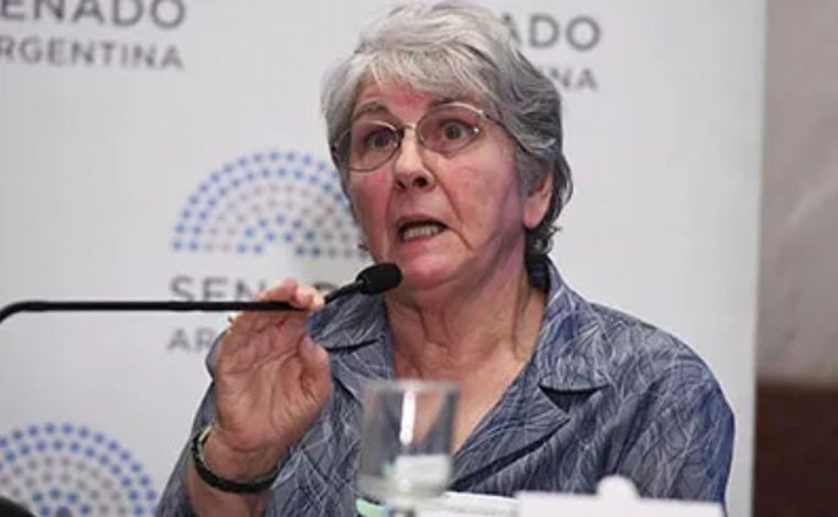 FOTO: Marta Maffei, dirigente sindical argentina.