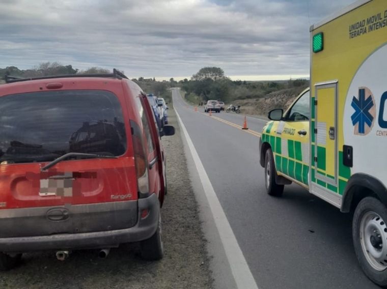 FOTO: La Policía investiga las circunstancias del siniestro (Foto: Punilla Informa). 