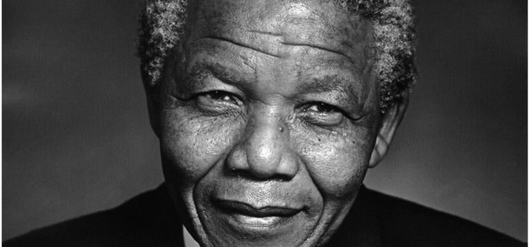 FOTO: Nelson Mandela (1918-2013), expresidente sudafricano. 