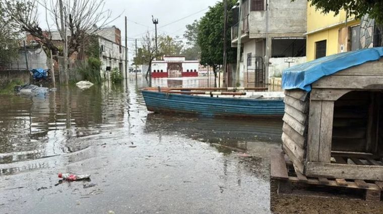 FOTO: Los barrios Nobel y Vélez Sarsfield, los más afectados (Foto: @rafagpalavecino). 