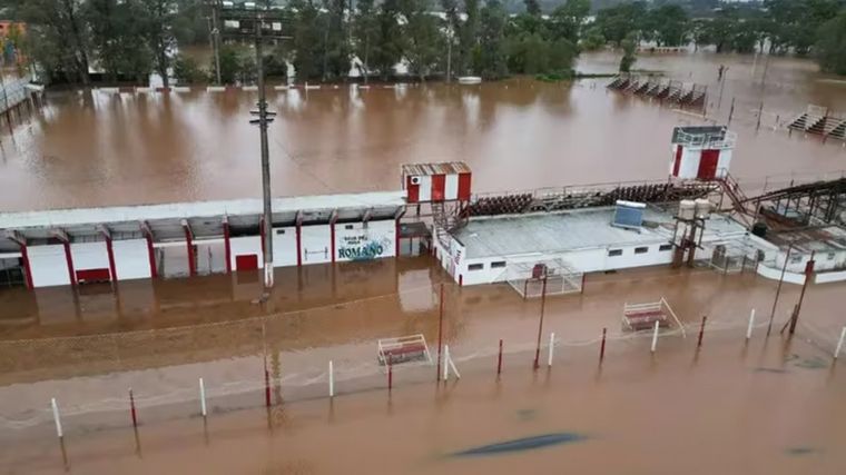 FOTO: Inundaciones en Concordia (Foto: Infobae)