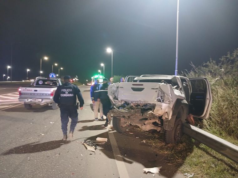 FOTO: El jefe comunal de Rayo Cortado sufrió un accidente automovilístico en Córdoba