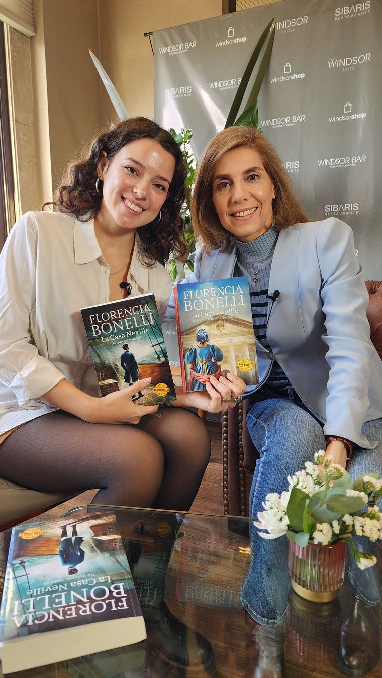 FOTO: Florencia Bonelli presenta su nuevo libro en Córdoba