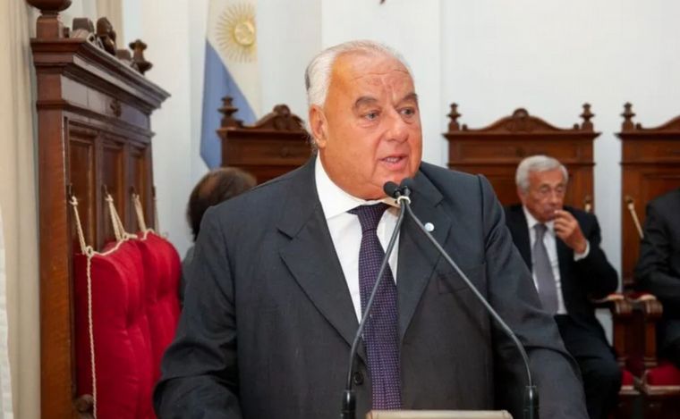 FOTO: Rafael Gutiérrez, presidente de la Corte Suprema de Santa Fe. 