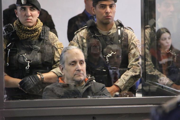 FOTO: Carmona durante el juicio que lo condenó a cadena perpetua. (Foto: Daniel Cáceres).