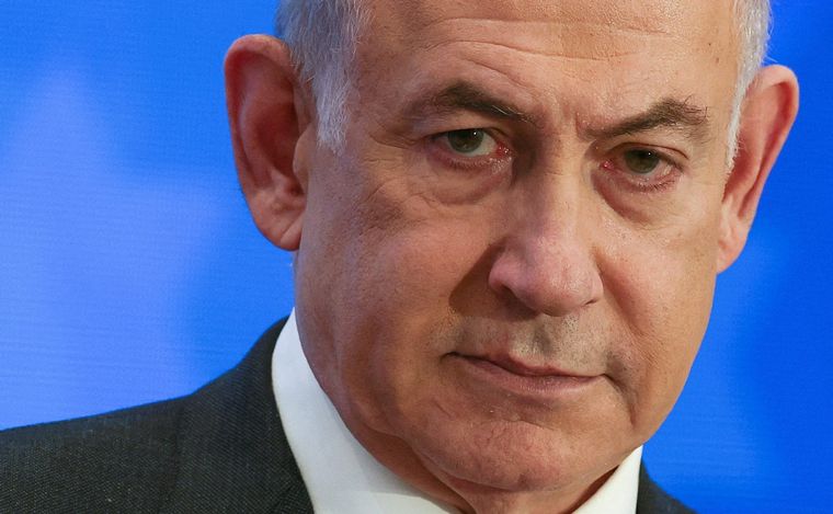 FOTO: El primer ministro israelí, Benjamin Netanyahu. (Foto: NA)
