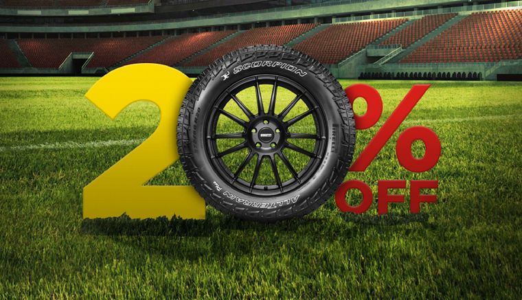 FOTO: Promo "Liga de Fanáticos": Pirelli ofrece un 20% Off