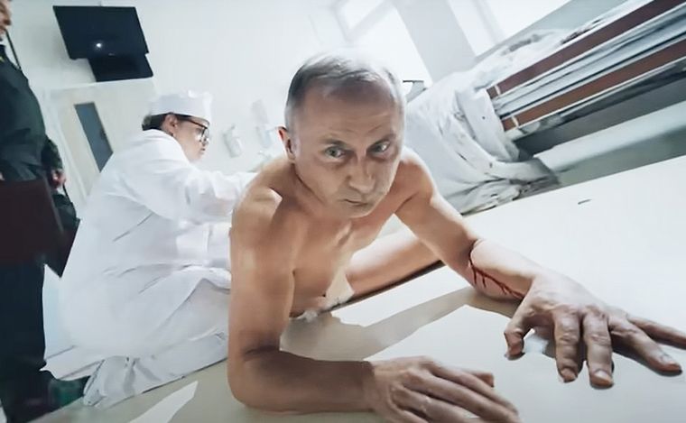 FOTO: Putin al desnudo, creado por una inteligencia artificial.