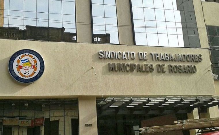 FOTO: La sede del Sindicato de Trabajadores Municipales de Rosario.