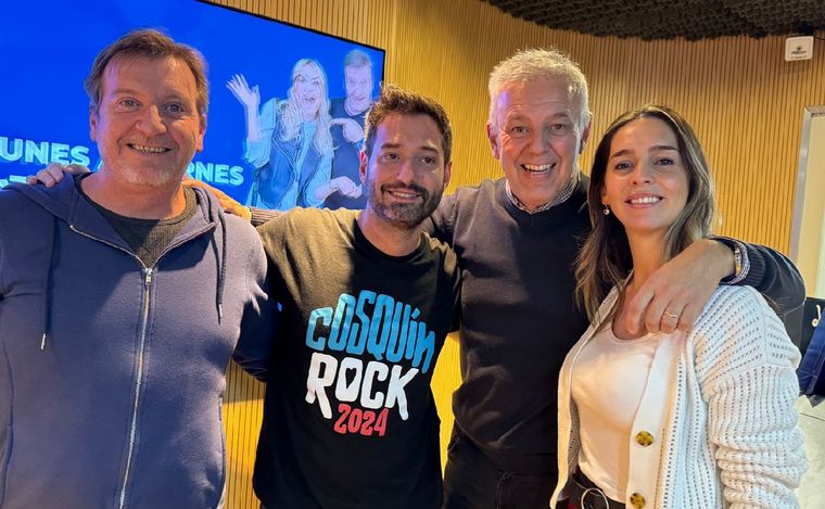 FOTO: Guille Hemmerling, Andrés Manzur, Titi Ciabattoni y Mariana Asán.