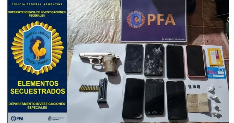 FOTO: Desbarataron una red de tráfico de armas en Mendoza que iba a Chile