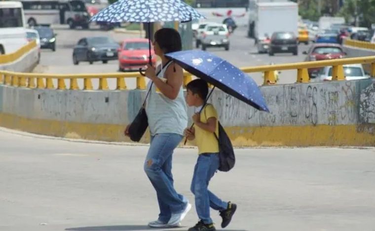 FOTO: Calor extremo en México (Gentileza: Informador.Mx).
