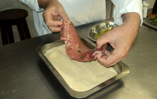 FOTO: Milanesas Rellenas