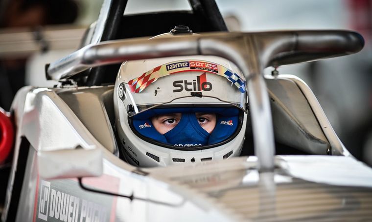 FOTO: Lázaro Bainotti, el cordobés de 12 años que ya ganó en la Fórmula 4 Cuyana