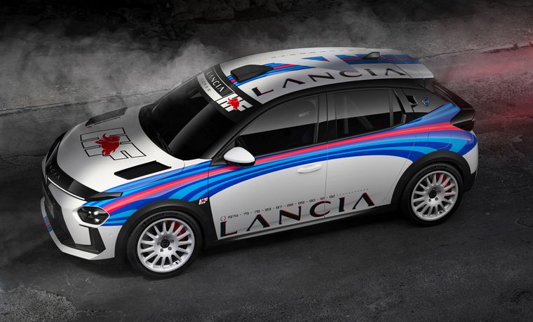 FOTO: ¡Lancia presenta el Ypsilon 4 HF y anuncia su regreso al Rally!