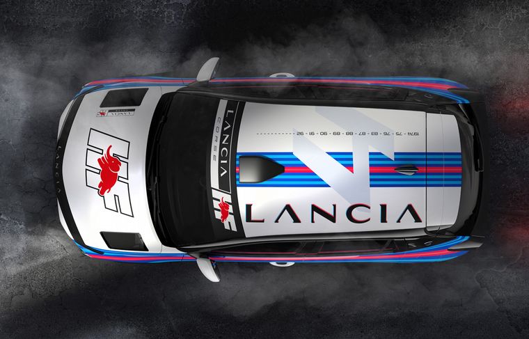 FOTO: ¡Lancia presenta el Ypsilon 4 HF y anuncia su regreso al Rally!