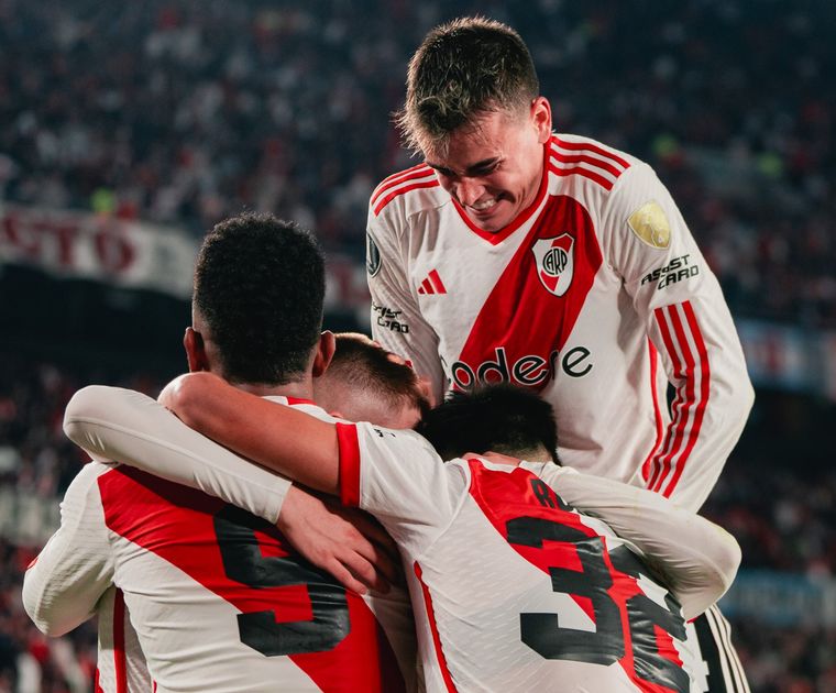 FOTO: Volvé a gritar los goles de la victoria de River ante Deportivo Táchira