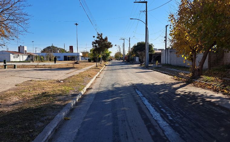 FOTO: La zona donde murió Leonel Sosa, en Ciudad de Mis Sueños. (Federico Borello/Cadena 3)